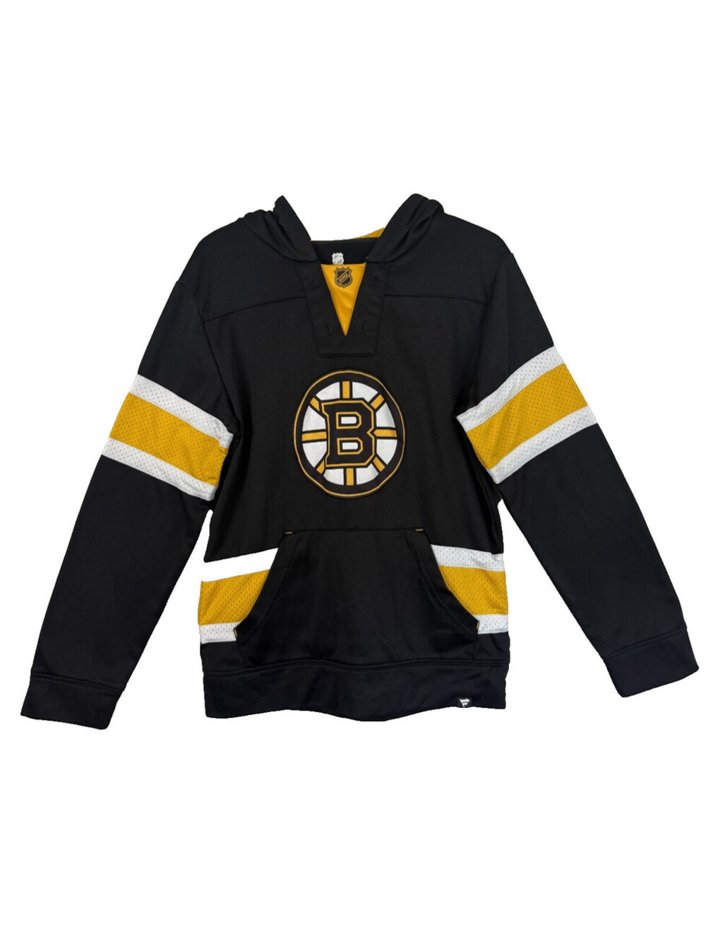 Boston Bruins Fanatics Branded Black Pullover Hoodie Men's Size M - NHL - Hockey
